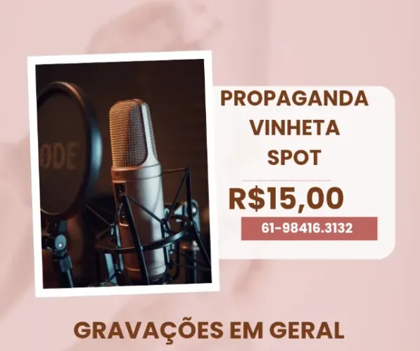 vinhetas gravadas 