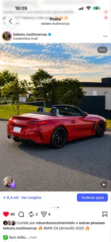 BMW Z4 M40i 3.0 340cv Aut. 2020