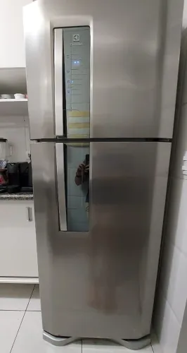 Geladeira Electrolux DF51X Frost Free Duplex 427L Inox 110v - Excelente Estado