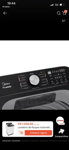 Máquina de lavar - Midea