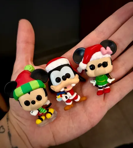 3 Mini Pocket - Minnie, Mickey e Pateta