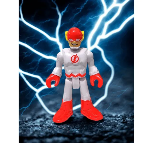 Fisher-Price Imaginext DC Super Friends Flash White (Special Edition)