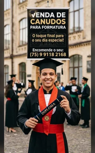 VENDAS BECAS e CANUDOS FORMATURA