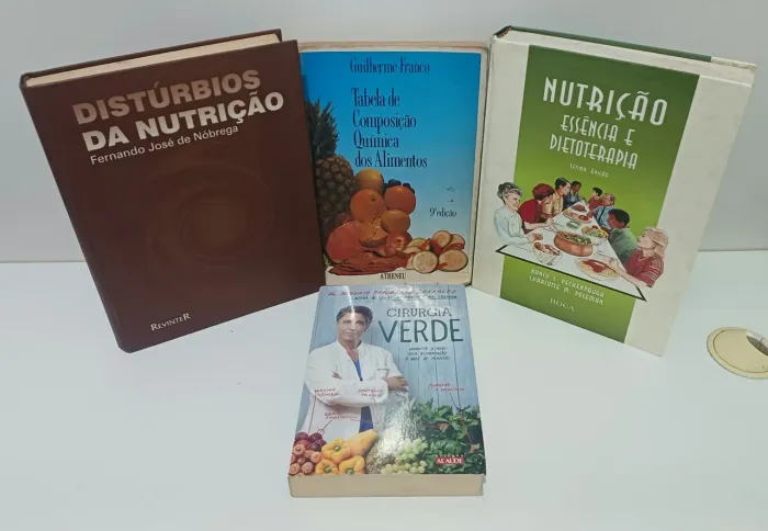 Livros de Nutrição e Dietoterapia - Acadêmicos e Profissionais (Lote ou Avulso)