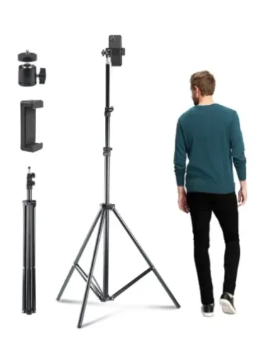 2m Tripe Celular Camera Pedestal Suporte Com Cabeça Esférica