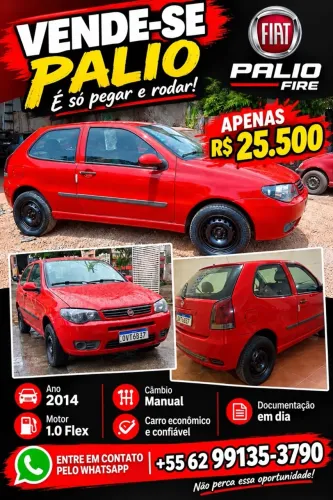Fiat Palio 1.0/ Trofeo 1.0 Fire/ Fire Flex 2P 2014