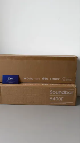 SAMSUNG SOUNDBAR B400F - Novo, Lacrado