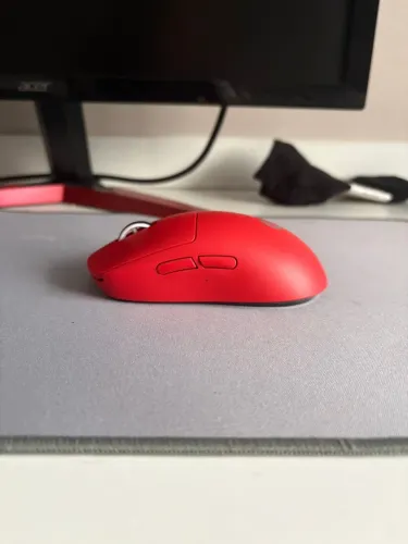 Mouse G Pro X Superlight Vermelho