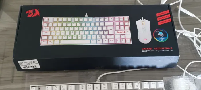 Teclado e mouse Redragon
