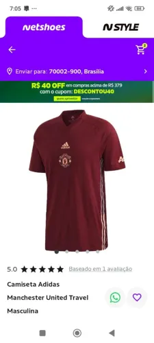 Camiseta time mascheter United original tamanho GG