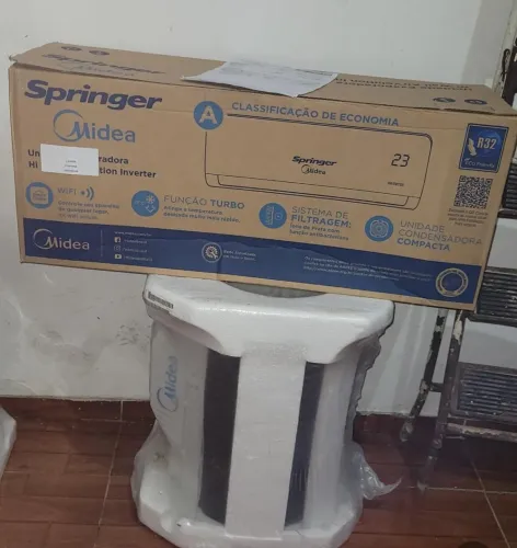 Ar condicionado split Springer Midea 12.000 inverter Wi-Fi 
