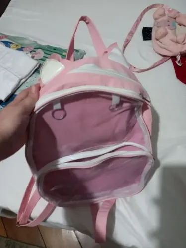 Ita Bag Rosa com Orelhinhas Gatinho