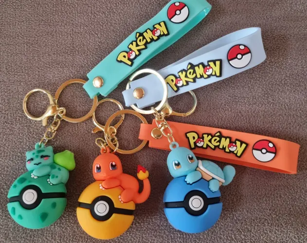 Chaveiros pokemon novos
