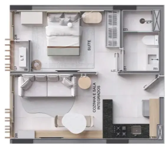 VENDO FLAT - NOROESTE