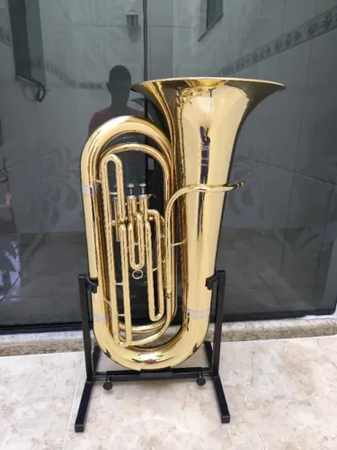Tuba 3/4 Jahnke Sib - Laqueada - Aceito trocas - Parcelo 21x