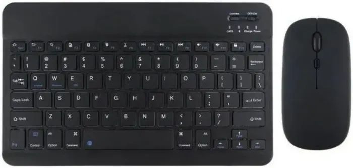 Teclado e mouse bluetooth para tablet e smartphone