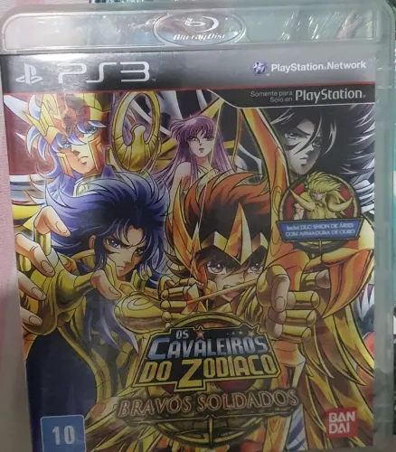 Os Cavaleiros do Zodíaco - Bravos soldados (Playstation 3 / PS3)