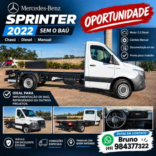 SPRINTER 2022 Único Dono em ótimo estado