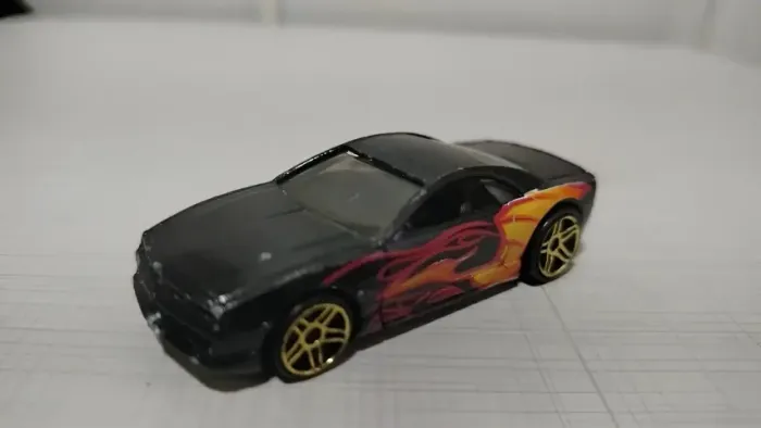 Miniatura Muscle Tone Hotwheels 1/64 Preto