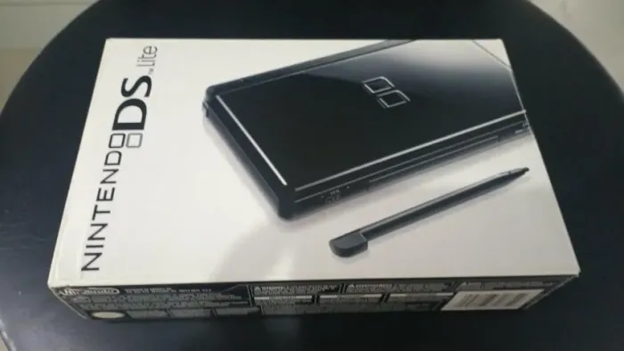 Nintendo DS Lite Black Piano Completo impecável | Acompanha Jogo Brain Age