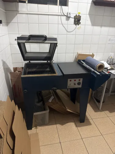 seladora conjugada termo encolhível (embaladora)