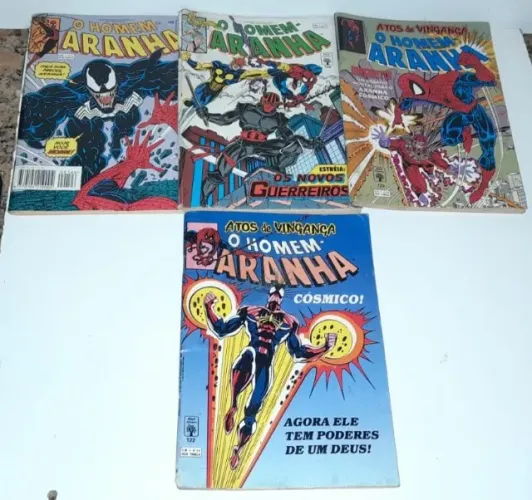 9 Gibis Raros - Editora Abril - 1995,Rei Conan,X-Men Classic,& Homen-Aranha