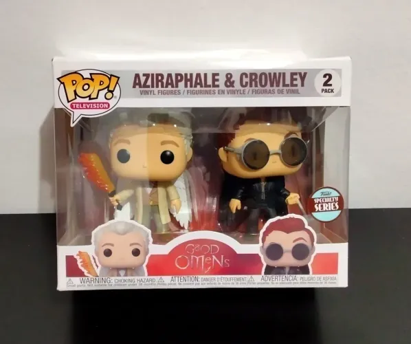 FUNKO POP - GOOD OMENS - AZIRAPHALE & CROWLEY