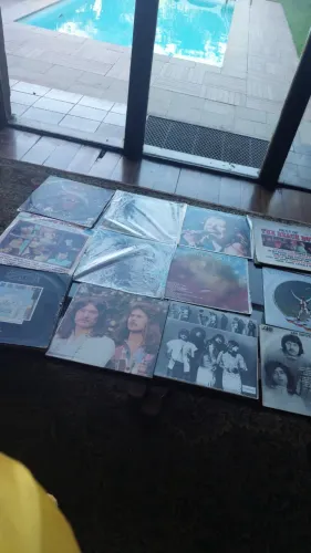 Discos de vinil coleção variadas de Rock