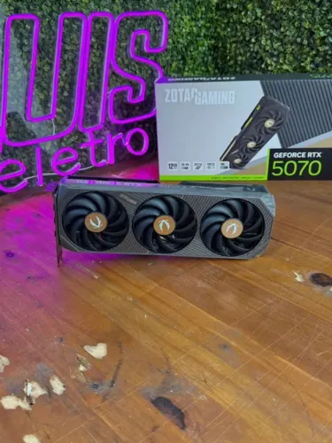 RTX 5070 Zotac - Impecável, quase não usada