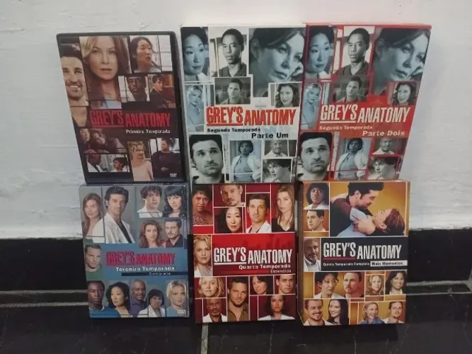 Série Grey's Anatomy Temporada 1 à 5