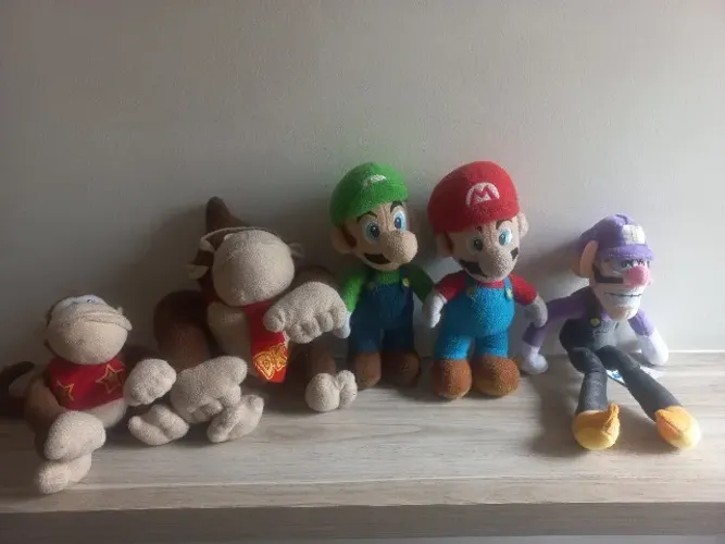 OFERTA IMPERDÍVEL PACOTÃO - Mário Brós Pelúcias vários personagens
