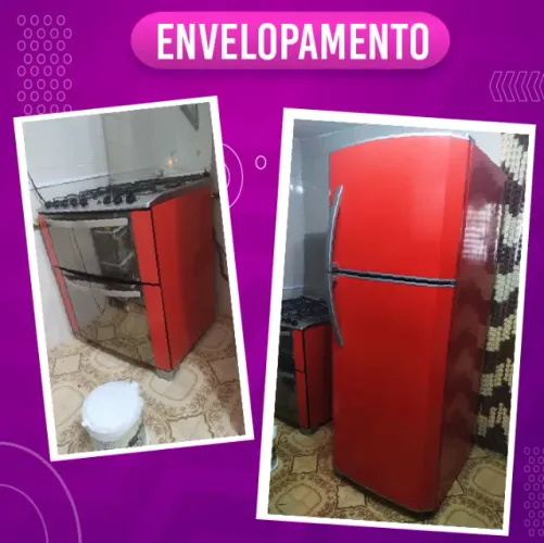 Envelopamento de Geladeira