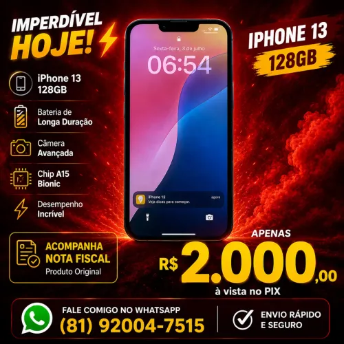 Iphone 13 128Gb Azul