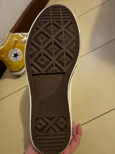 All star usado duas vezes. Chuck 70. Retro