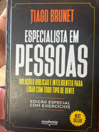 Livro especialista em pessoas