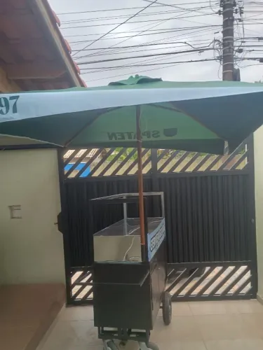 Carrinho aço inox 