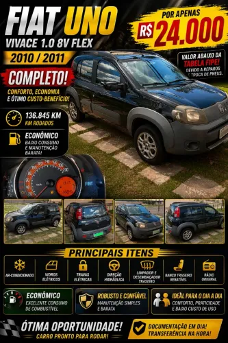 Fiat Uno WAY 1.0 EVO Fire Flex 8V 5P 2011
