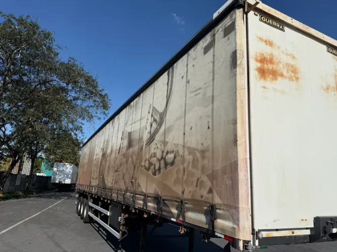 Carreta sider Guerra 30 paletes 