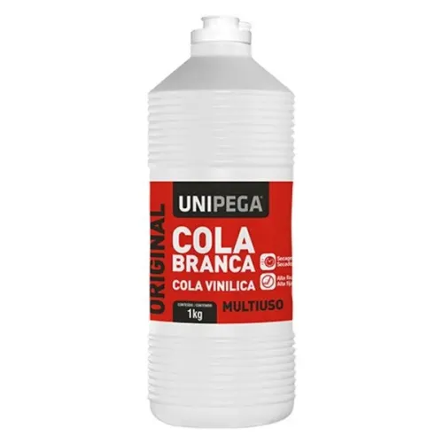Cola branca pva - unipega 1 kg