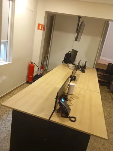 Mesa para escritório 5x130, em 3 parte