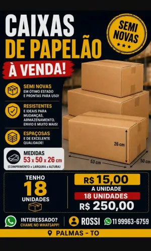Caixas de Papelão
