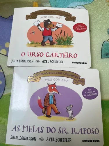Livros infantis capa dura