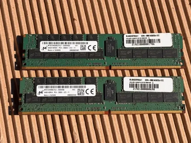 Memoria 64gb DDR4 para servidores!