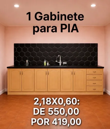 GABINETE PARA COZINHA E ARMÁRIO EM TATUÍ
