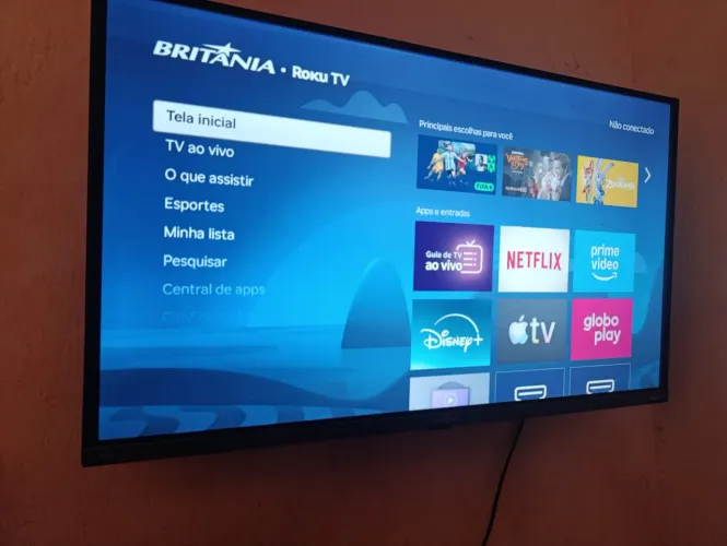 TV SMART BRITÂNIA 32 POLEGADAS