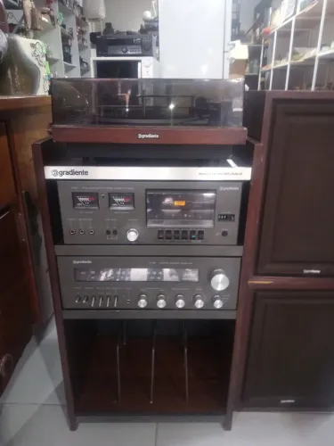 System Gradiente S-95 Vintage - Com Rack Original e Caixas