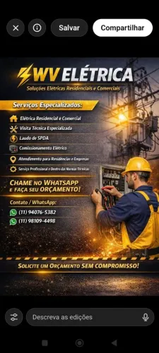 Eletricista Zona Leste | Atendimento Rápido | Orçamento Imediato no WhatsApp
