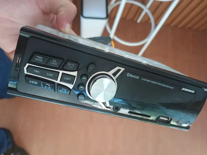 Som automotivo bluetooth com entrada usb
