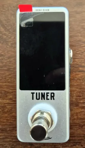 Pedal Tuner Rowin Mini Afinador - Muito Novo