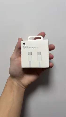 Cabo Apple USB-C 60w 1m Original Novo Lacrado